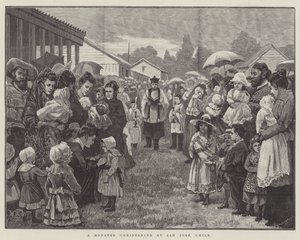 A Monster Christening at San Jose, Chile by William Barnes Wollen